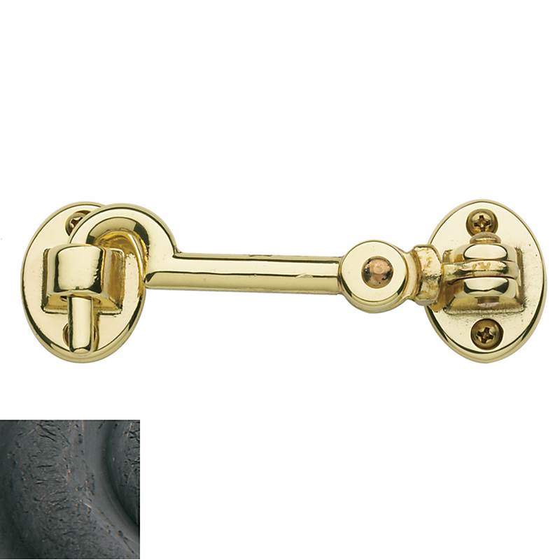 Baldwin - 0951 CABIN DR HOOK 3.5 - Distressed Oil-Rubbed Bronze