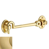 Baldwin - 0952 CABIN DR HOOK 5.5 - Lifetime Satin Brass