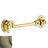 Baldwin - 0952 CABIN DR HOOK 5.5 - Satin Brass and Black