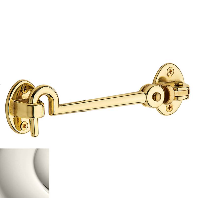 Baldwin - 0952 CABIN DR HOOK 5.5 - Polished Nickel