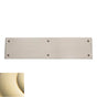 Baldwin - 2121 PUSH PLATE 3X12 003 - Lifetime Polished Brass