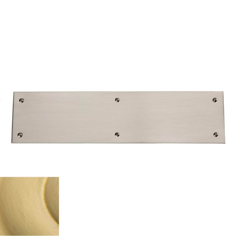 Baldwin - 2121 PUSH PLATE 3X12 044 - Lifetime Satin Brass