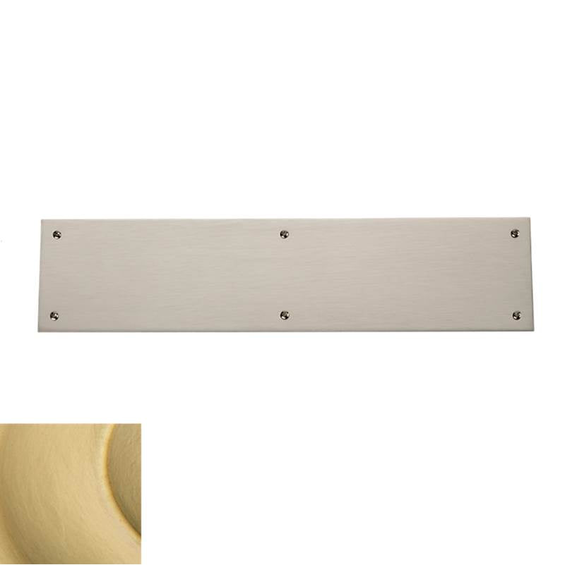 Baldwin - 2123 PUSH PLT 3.5X15 044 - Lifetime Satin Brass