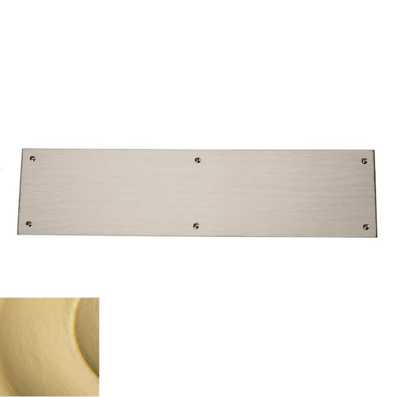 Baldwin - 2124 PUSH PLATE 4X16 044 - Lifetime Satin Brass