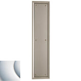 Baldwin - 2280 PUSH PLATE 260 - Polished Chrome