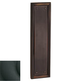 Baldwin - 2281 PUSH PLATE 190 - Satin Black