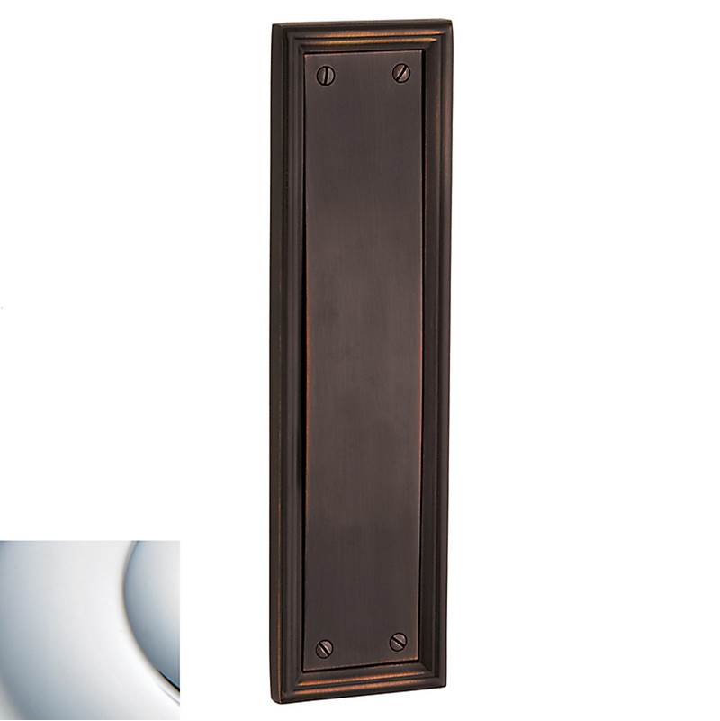 Baldwin - 2281 PUSH PLATE 260 - Polished Chrome