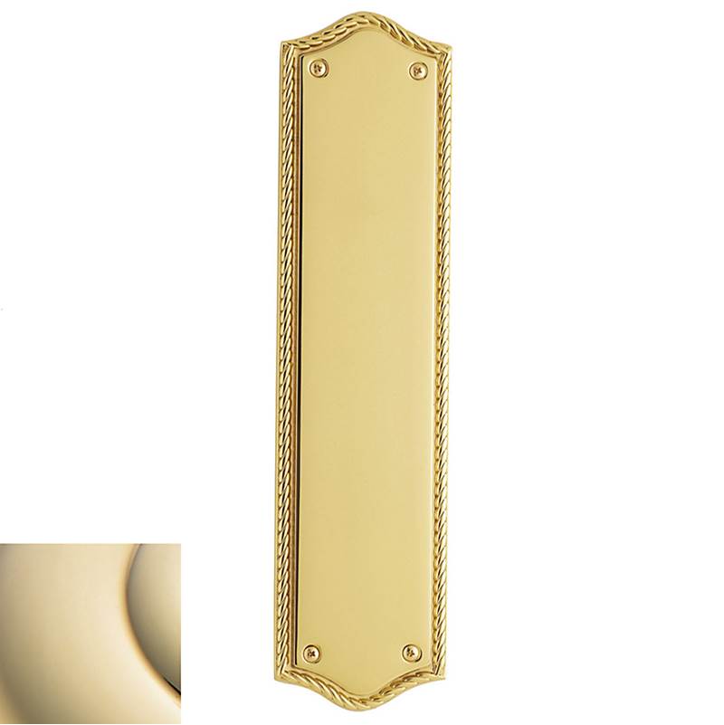 Baldwin - 2285 PUSH PLATE 003 - Lifetime Polished Brass
