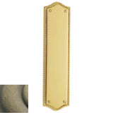 Baldwin - 2285 PUSH PLATE 050 - Satin Brass and Black