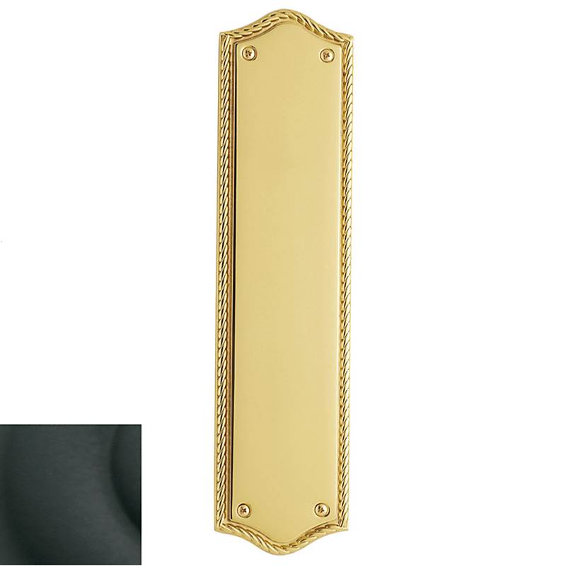 Baldwin - 2285 PUSH PLATE 190 - Satin Black
