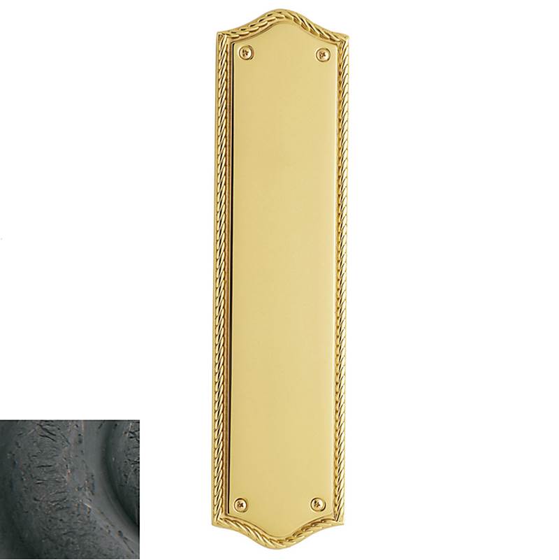 Baldwin - 2285 PUSH PLATE 402 - Distressed Oil-Rubbed Bronze