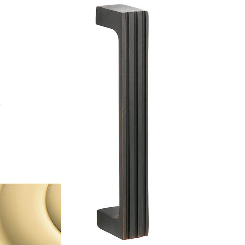 Baldwin - 2564 DOOR PULL 7 CTC 031 - Non-Lacquered Brass