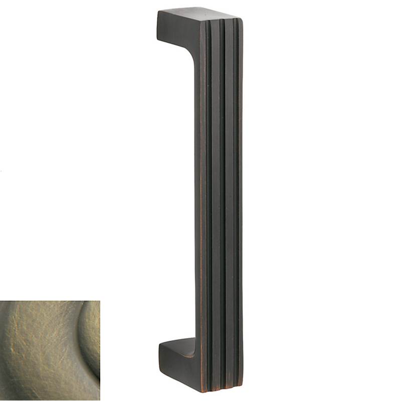 Baldwin - 2564 DOOR PULL 7 CTC 050 - Satin Brass and Black