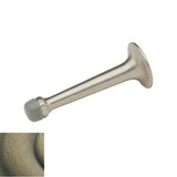 Baldwin - 4050 WALL BUMPER 050 - Satin Brass and Black