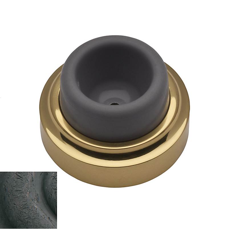 Baldwin - 4273 WALL BUMPER 402 - Distressed Oil-Rubbed Bronze