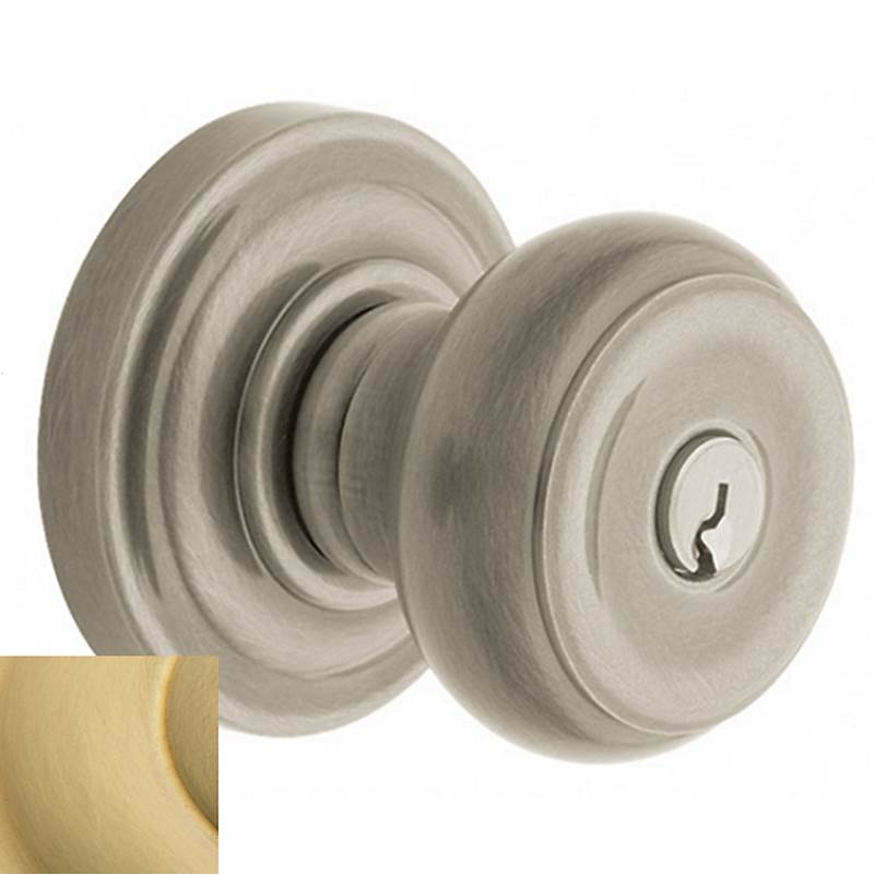 Baldwin - 5210 UNIV DEADLCKING LTC - Lifetime Satin Brass