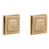 Baldwin - 8261 H HILLS DB 060 - Satin Brass and Brown