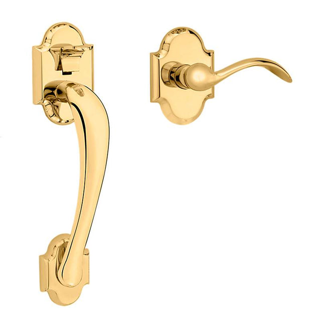 Baldwin - 85353 BOLDR AC SECT ENTR - Lifetime Polished Brass