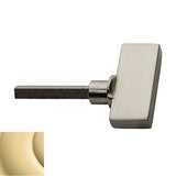 Baldwin - EN TURN KNOB - Non-Lacquered Brass