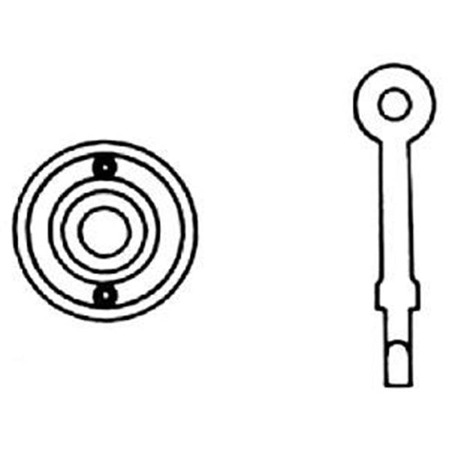 Baldwin - 0403 EMER RELEASE TRM - Distressed Oil-Rubbed Bronze