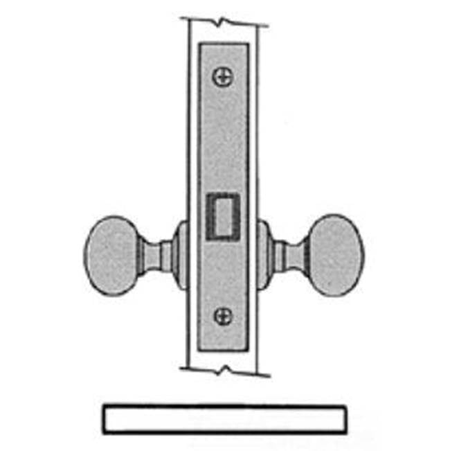 Baldwin - 6318 2.5BS PASS MRTS LCK - Venetian Bronze
