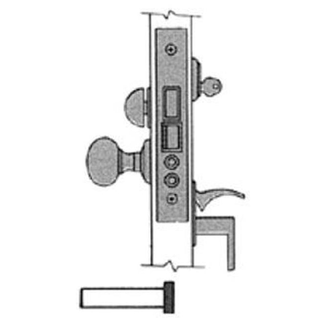Baldwin - 6021 2.75BS ENT HS MRTS - Venetian Bronze