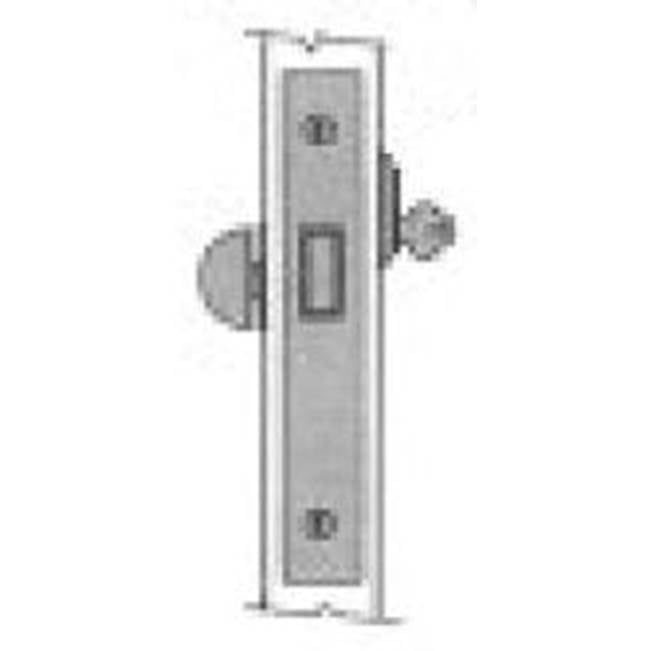 Baldwin - 6860 1 1/2BS MRTS DEADLO - Polished Chrome