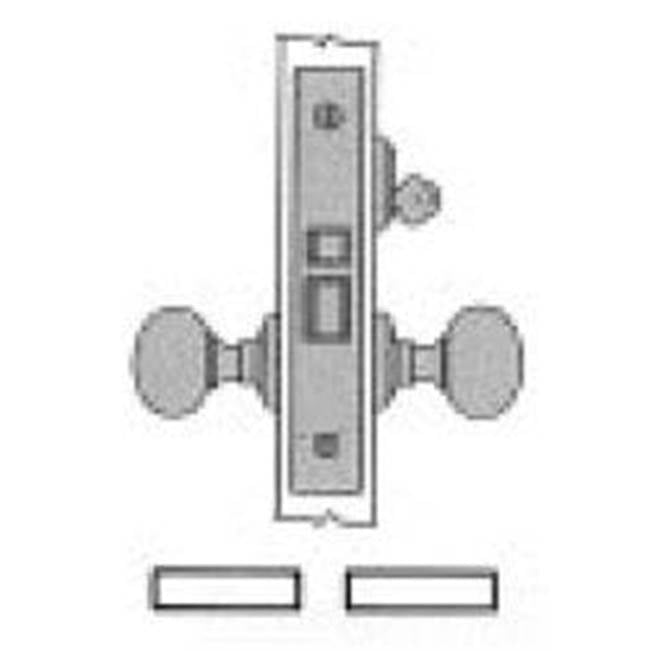 Baldwin - 6065 2.75BS UTLTY MRTS L - Polished Chrome