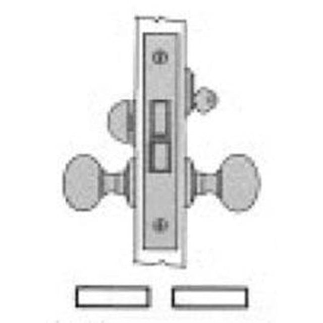 Baldwin - 6070 2.75BS DORM MRTS LC - Venetian Bronze