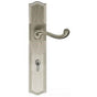 Baldwin - MP009 BRISTOL FD WO LVRS - Lifetime Satin Nickel
