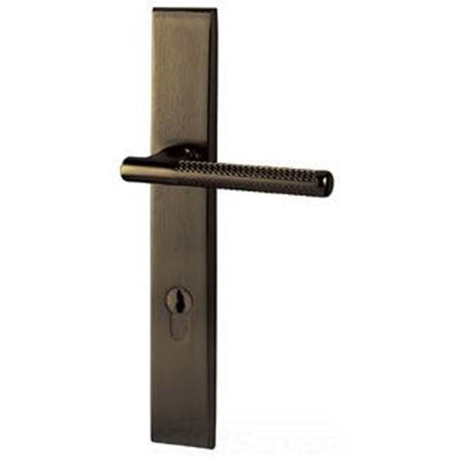 Baldwin - MP013 LAKESHORE PAT WO L - Satin Brass and Black