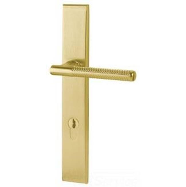 Baldwin - MP013 LAKESHORE PAT WO L - Satin Brass and Brown