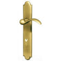 Baldwin - MP016 BOLDR ACT WO LVS C - Satin Brass and Brown