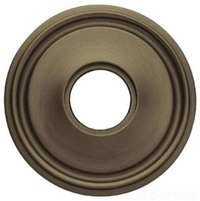 Baldwin - 5123 ROSE-2-5/8 IN PRIV - Satin Brass and Black