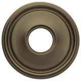 Baldwin - 5123 ROSE-2-5/8 IN PRIV - Satin Brass and Black