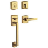 Baldwin - 85386 SOHO SGL CYL - Lifetime Polished Brass