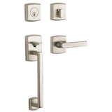 Baldwin - 85386 SOHO SGL CYL - Lifetime Satin Nickel