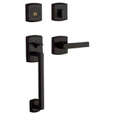 Baldwin - 85386 SOHO LH FULL DUMMY - Distressed Oil-Rubbed Bronze