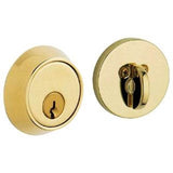 Baldwin - 8041 DEADBOLT 060 - Satin Brass and Brown