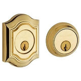 Baldwin - BETHPAGE ADJ DEADBOLT - Vintage Brass