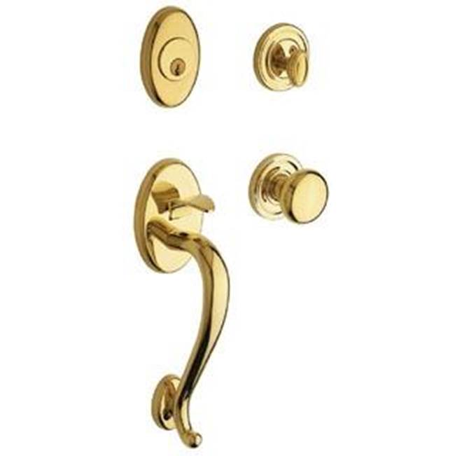 Baldwin - 85315 LOGAN SGL CYL - Non-Lacquered Brass