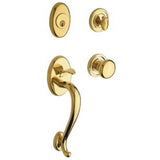 Baldwin - 85315 LOGAN SGL CYL - Non-Lacquered Brass
