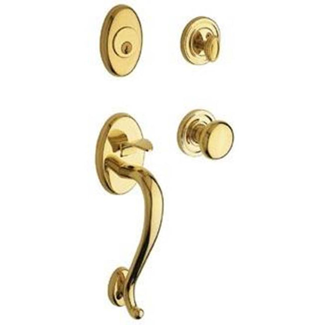 Baldwin - 85315 LOGAN SGL CYL - Non-Lacquered Brass
