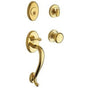 Baldwin - 85315 LOGAN SGL CYL - Non-Lacquered Brass