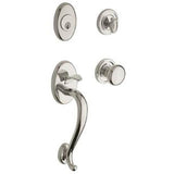 Baldwin - 85315 LOGAN SGL CYL - Lifetime Polished Nickel