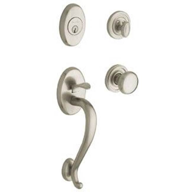 Baldwin - 85315 FULL DUMMY SET05 - Lifetime Satin Nickel