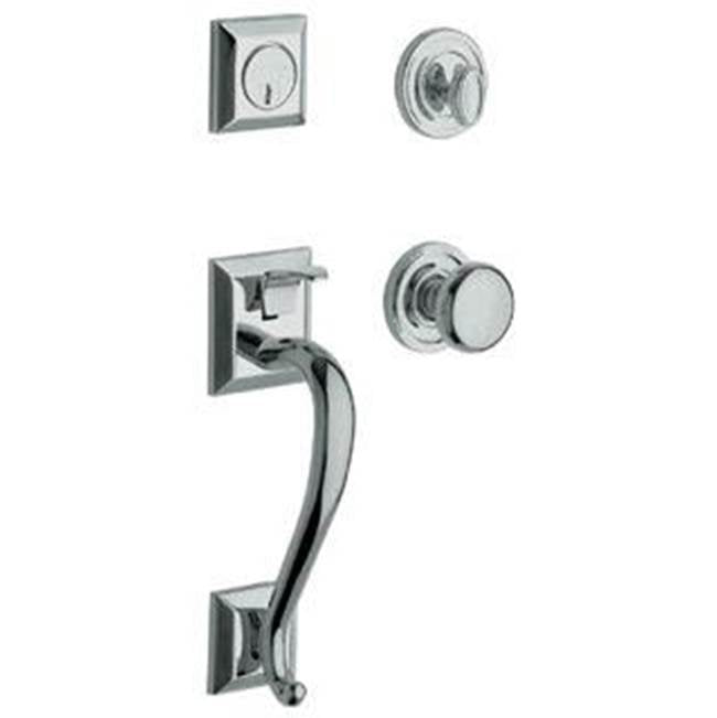Baldwin - 85320 MADISON SGL CYL - Polished Chrome