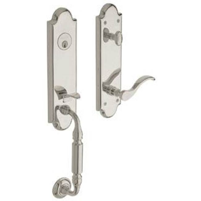 Baldwin - 85350 FULL DUMMY SET 05 - Lifetime Polished Nickel