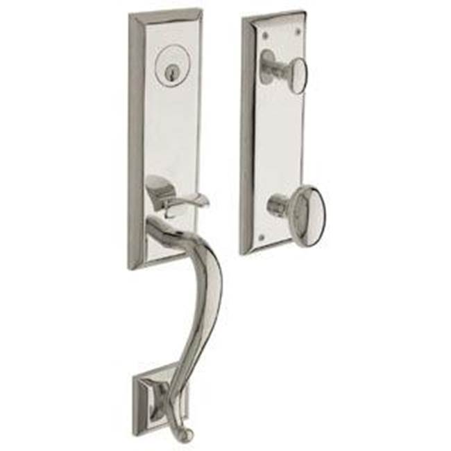 Baldwin - 85355 STNG SGL CYL - Lifetime Polished Nickel