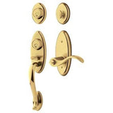 Baldwin - 85345 2CYL LH 2PT HS W/W - Lifetime Polished Brass